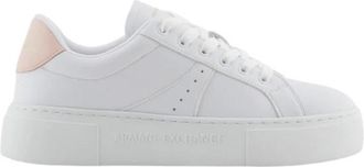 A|X Armani Exchange Platform Sneaker - Dames - Sneakers - Wit - 36 EU - Polyester - Schoenen
