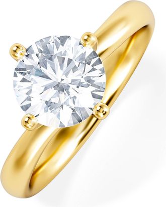 The Diamond Store 1.50ct Diamond Engagement Ring Lily Lab F/VS1 18K Gold IGI Certified