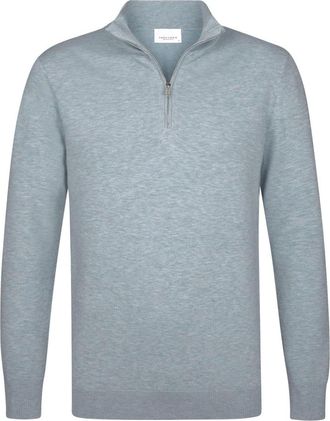 Profuomo Heren, Truien, Blauw, Maat: 2XL
