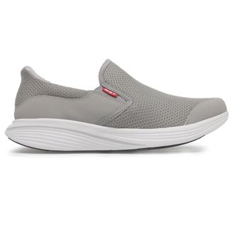 Mbt SF Modena III Textile Synthetic Mens Fashion Trainers - Light Grey - Size:UK 10.5