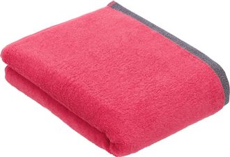 Bugatti Badetuch »Prato« Uni Farben, mit melierter Optik im Saum