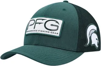 Columbia Mens Columbia Green Michigan State Spartans PFG Hooks Flex Hat at Nordstrom, Size Large/x-Large