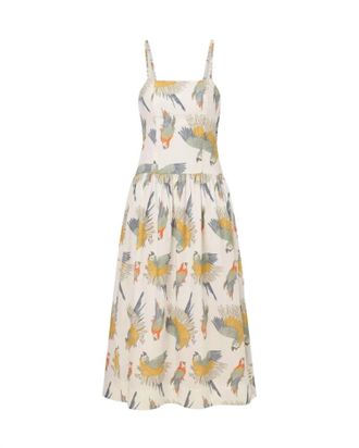 Shore Leave Womens La Mer Maxi Dress In Feather & Flight
