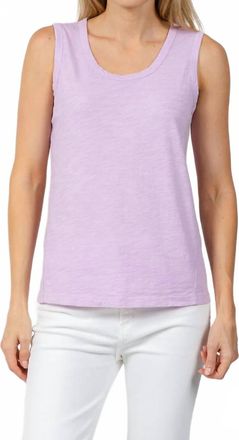 Elliott Lauren Sleeveless Tank Top In Lavender