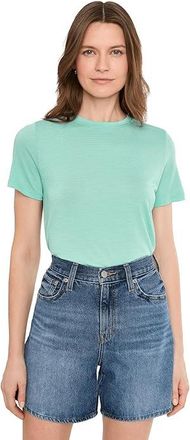 Smartwool Active Mesh Short Sleeve Womens Clothing Pacific Blue : XL, Polyester/Tencel/Wool