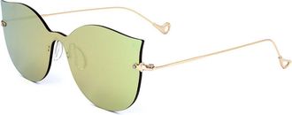 Eyepetizer Fenice C.2-8C Mens Sunglasses Gold Size 99