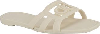 Calvin Klein Yoana Slide Sandal in White at Nordstrom Rack, Size 11