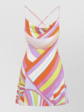 Pucci archival swirl sleeveless mini dress