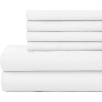 Southshore Fine Linens Vilano Springs Extra Deep Pocket Sheet Set in Bright White at Nordstrom Rack, Size California King