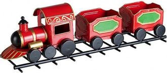 BIZZOTTO Bizzotto - Decoraci&oacute;n 2p Tren Rojo Coltish 2x