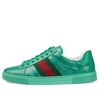 Green gucci shoes clearance