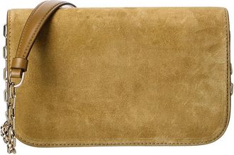 Christian Louboutin Paloma Suede & Leather Shoulder Bag