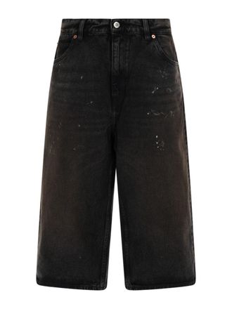 Our Legacy Capri Cut Relaxed Long Denim Shorts