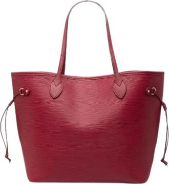 Louis Vuitton Pre-owned Neverfull MM - Dames - Vintage Shopper - Rood - ONE Size - Leer - Vintage