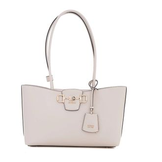 Guess Shoulder Bags, female, White, Size: ONE SIZE Janie Girlfriend Carryall Shoulder Bag