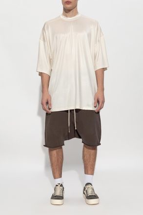 Rick Owens Oversized Tommy T T-shirt, Mens, Cream