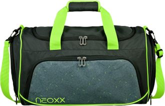 Neoxx Sporttasche NEOXX Move, Damen, Gr. B/H/T: 43cm x 26cm x 24cm, bunt (boom), Polyester, Taschen Sporttasche, teilweise aus recyceltem Material