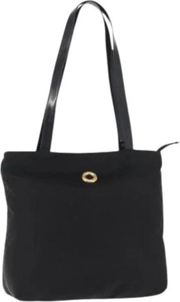 Celine Pre-owned Vintage Tote Bag - Dames - Vintage Shopper - Zwart - ONE Size - Nylon - Vintage