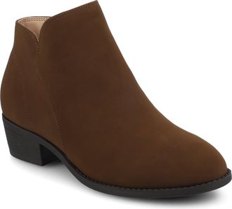 Journee Collection Womens Solarah Pull-on Ankle Bootie