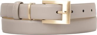 Kazar Grijze leren band - Dames - Riemen - Grijs - 90 CM - Leer - Accessoires