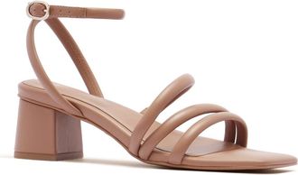 FRANKiE4 Ramsay Block Heel Sandal in Clay at Nordstrom, Size 8.5