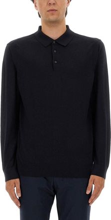 HUGO BOSS Knitted Polo.-Uomo