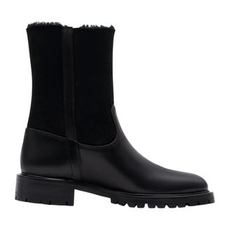 Parall&egrave;le Parallele, Schoenen, Dames, Zwart, 38 1/2 EU, Leer, Greco Ankle Boot