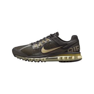 Nike Nike Mens AIR MAX 2013 Sneaker, Black Metallic Gold Flt Gold, 6.5 UK