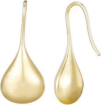 Adornia Adornia 14K Plated Rain Drop Wire Earrings