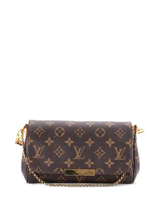 Louis Vuitton Favorite Handbag Monogram Canvas PM clutch bag - Marrone