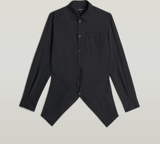 G-Star Slim Kick Longsleeve Overhemd - Zwart - Dames