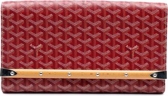 Goyard Goyardine Monte Carlo Bois Clutch