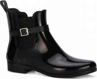 Andrea Womens Rain Boots In Black