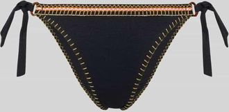 Banana Moon Banana Moon Bikini-Slip mit Schn&uuml;rung Modell SIMA SANTANY in Black, Gr&ouml;&szlig;e XXL