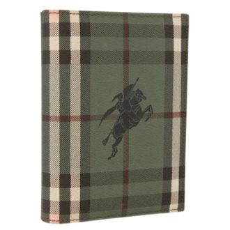 Burberry Pre-owned Accessories, female, Green, Size: ONE SIZE Pre-owned Day Planner Cover