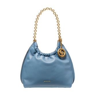 Michael Kors Shoulder Bags, female, Blue, Size: ONE SIZE Handbag Indie