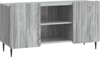 vidaXL Mueble De Tv 102 X 34,5 X 52 Cm Gris Sonoma Vidaxl