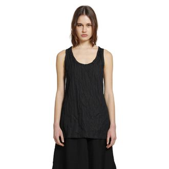 Toteme Crinkled Cotton Tank Top