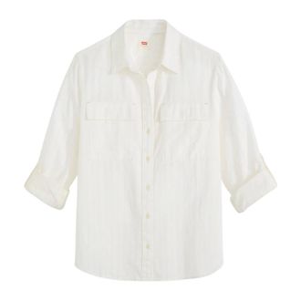 Levi's Doreen Utility Shirt - female - Levis - Shirts - White - M - Blouses & Shirts
