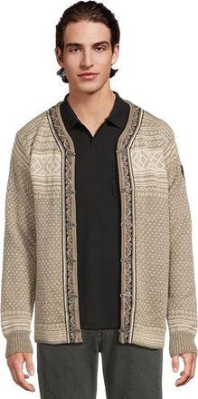 Dale of Norway Dale Of Norway Setesdal Jacket Sweater Unisex Beige Open Front GBO3664