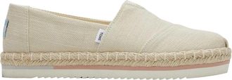 Toms Ecru Platform Rope Veterschoenen - Dames - Espadrilles - Beige - 36 EU - Schoenen