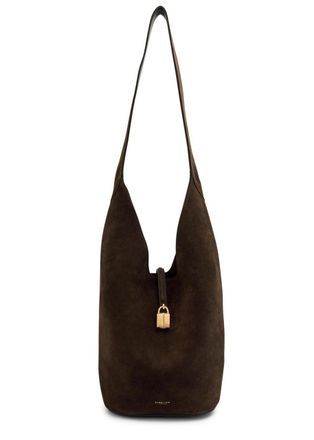 DeMellier Siena Suede Cross-body bag - Chocolate - One Size
