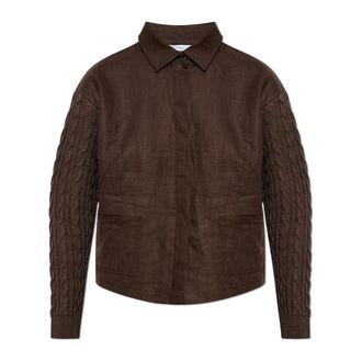 Max Mara Shirts, female, Brown, Size: XL Shirt Klaus