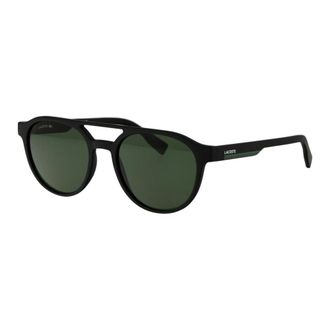 Lacoste Sunglasses, male, Black, Size: 53 MM Stylish Sunglasses for a Trendy Look