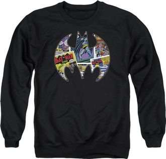 Gildan Batman Comic Bat Adult Crewneck Sweatshirt