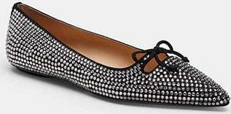 Coach Flat With Crystals