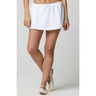 Florence By Mills Mini Skort in Brt White at Nordstrom, Size Xx-Large