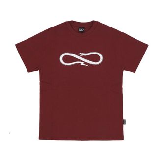 PROPAGANDA T-Shirts, male, Red, Size: XL Logo Tee Short Sleeve Cotton Shirt