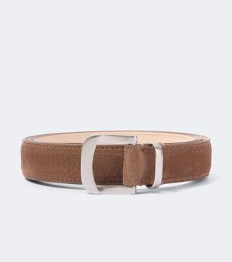 Agnona Suede belt