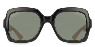 Gucci GG1337S 008 Womens Sunglasses Black Size 54 - Free RX Lenses - Free RX Lenses